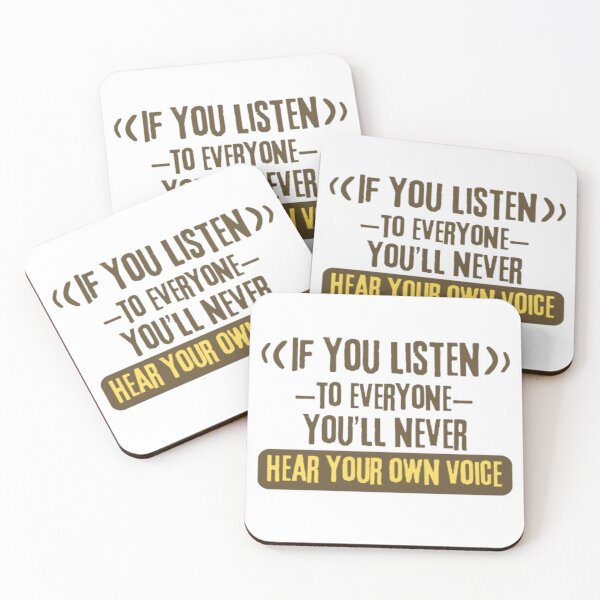 Item preview, Hear Your Own Voice designed and sold by AnimalWorldArtt.