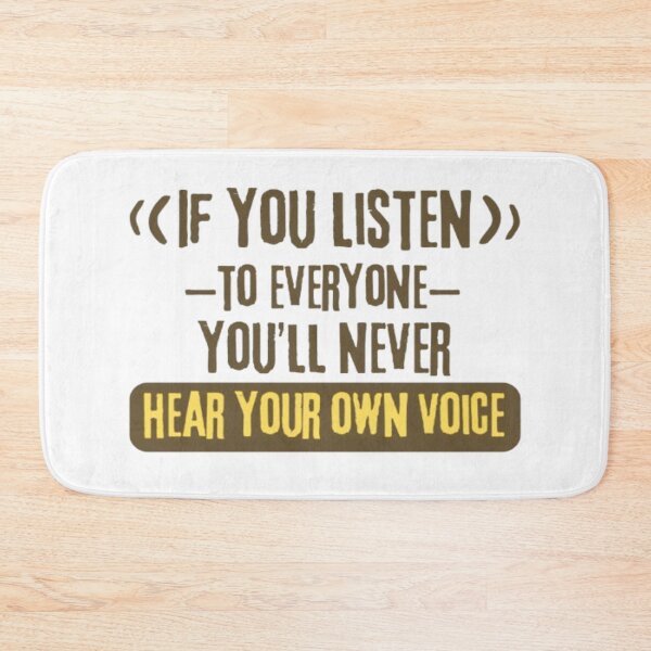 Item preview, Hear Your Own Voice designed and sold by AnimalWorldArtt.
