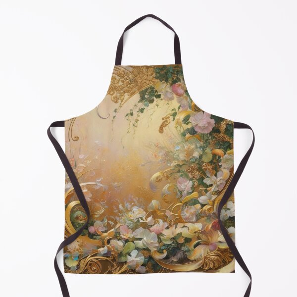 Item preview,  Beautiful golden framed floral painting designed and sold by Vintage Designs +.