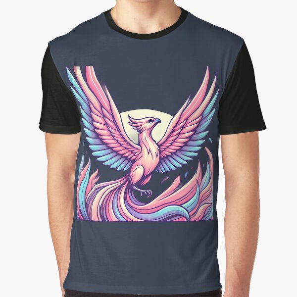 Aperçu de l'œuvre Couleur pastel Phénix créée et vendue par Planetporridge.