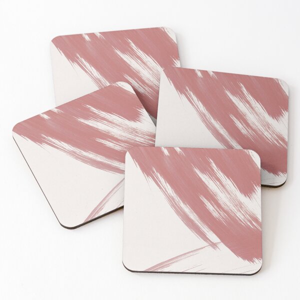 Item preview, Strokes 16 | Dusty Rose Brushstroke Abstract designed and sold by Menega  Sabidussi.