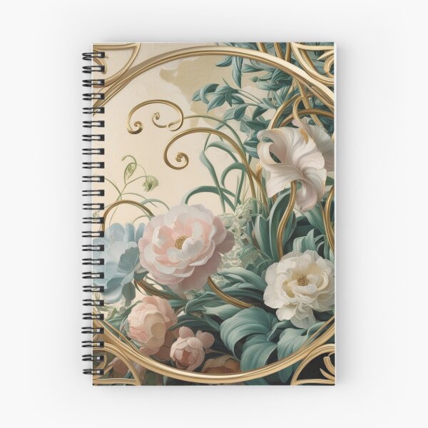 Item preview,  Beautiful golden framed floral painting designed and sold by Vintage Designs +.