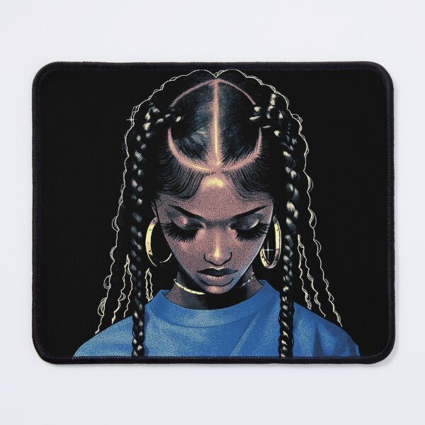Item preview, Black Woman Beauty 90s Retro designed and sold by trajeado14.