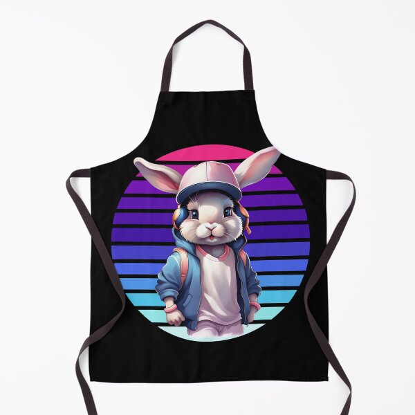 Item preview, Happy rabbit in headphones, listening to music, Rabbit Music Lover, Music Lovers designed and sold by KolorellaS.