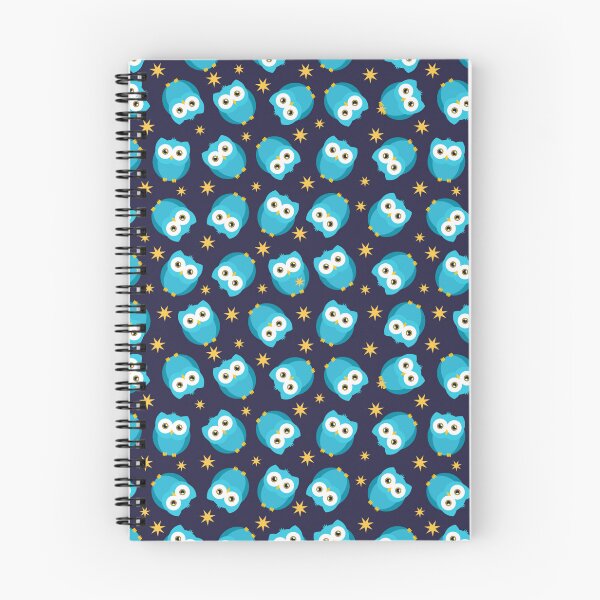 Item preview, OWLS - BLUE COLOR PATTERN designed and sold by PSYNOVA.