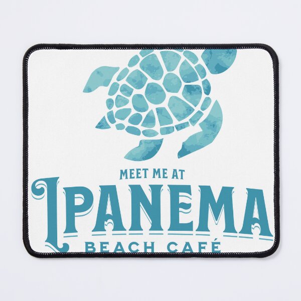 Item preview, Meet me at Ipanema beach café designed and sold by VUE-MER.