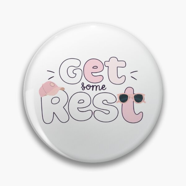 Item preview, playful  "Get some rest" designed and sold by MadameSayCheese.