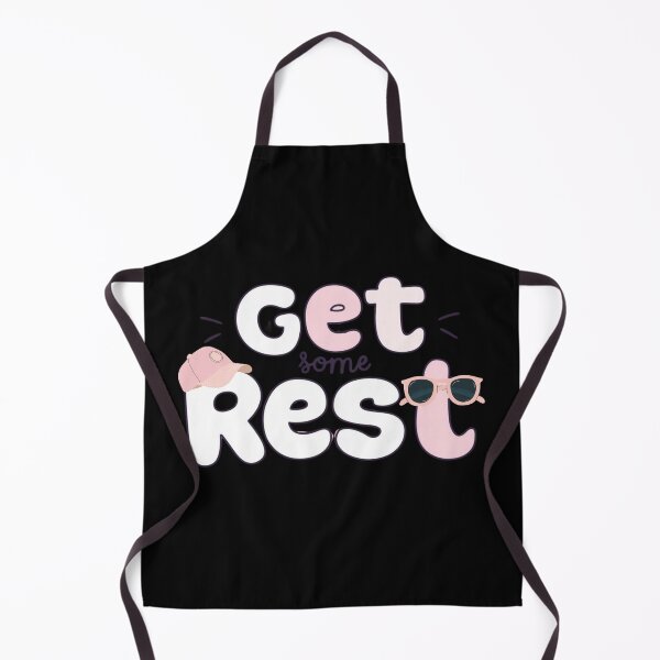 Item preview, playful "Get some rest" designed and sold by MadameSayCheese.