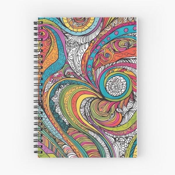 Item preview, Zentangle art, multicolor, № 3 designed and sold by Art in Bloom.