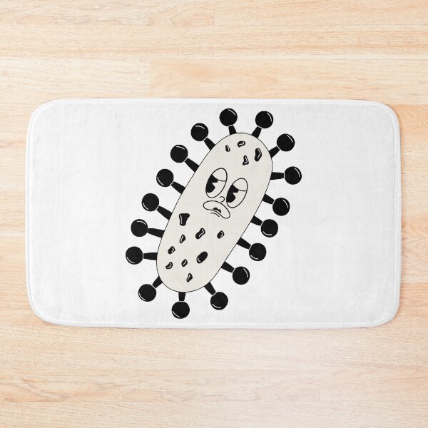 Item preview,  Cute  virus coronavirus character. Old animation 60s 70s, funny  characters.  designed and sold by Innamalinka.