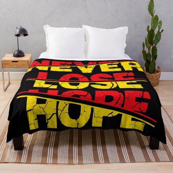 Item preview, Never Lose Hope Motivational Brush Stroke Design designed and sold by MOBI-CASE.