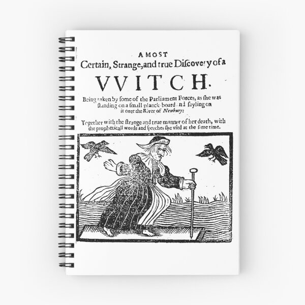 Item preview,  A strange Discovery of a Witch - Old Medieval flyer from the Witch Trials designed and sold by Vintage Designs +.