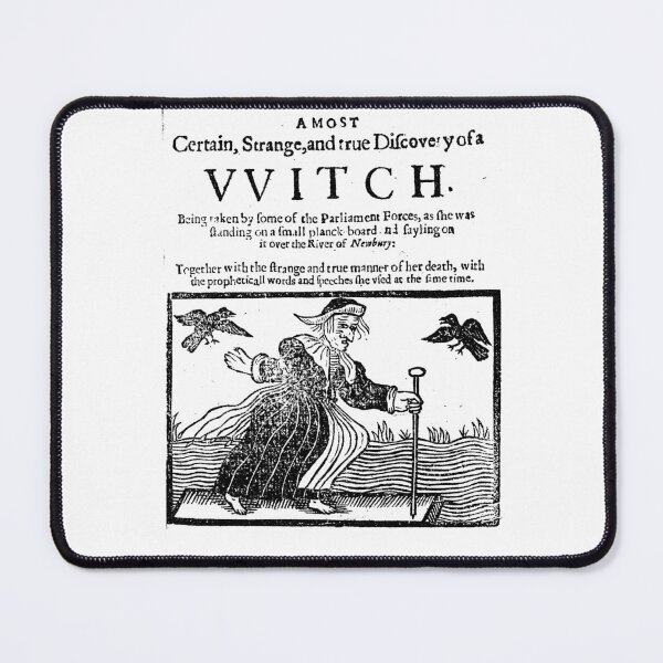 Item preview, A strange Discovery of a Witch - Old Medieval flyer from the Witch Trials designed and sold by Vintage Designs +.