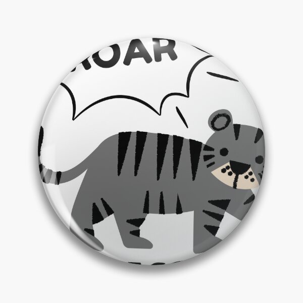 Item preview, roar designed and sold by UniqueByMarko.