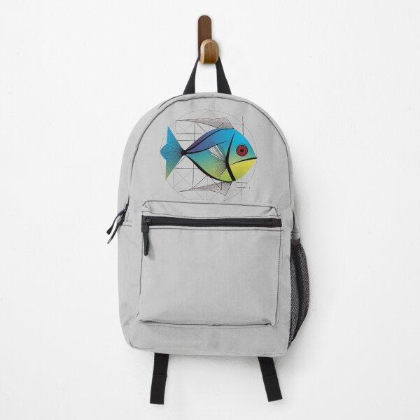 Item preview, Abstract Fish Frenzy – Geometric Wonders from the Deep designed and sold by MiszungART.