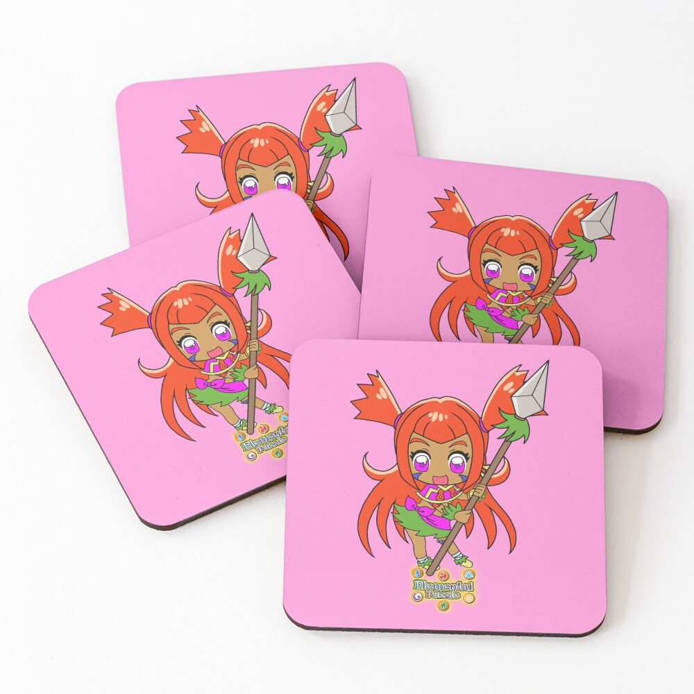 Item preview, Coasters (Set of 4) designed and sold by ElementalPuzzle.