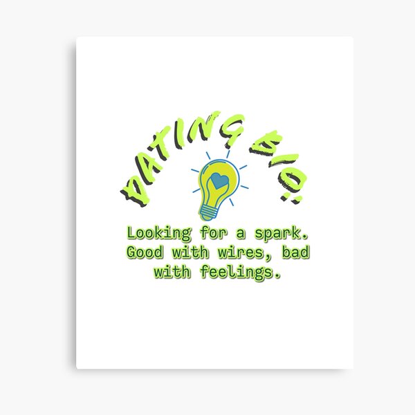 Item preview, Electrician Dating BIO Funny Electrical Sparky Electric joke T-shirt fun gift and present for a handyman, electrician and Tradesman designed and sold by Nevele Designs.