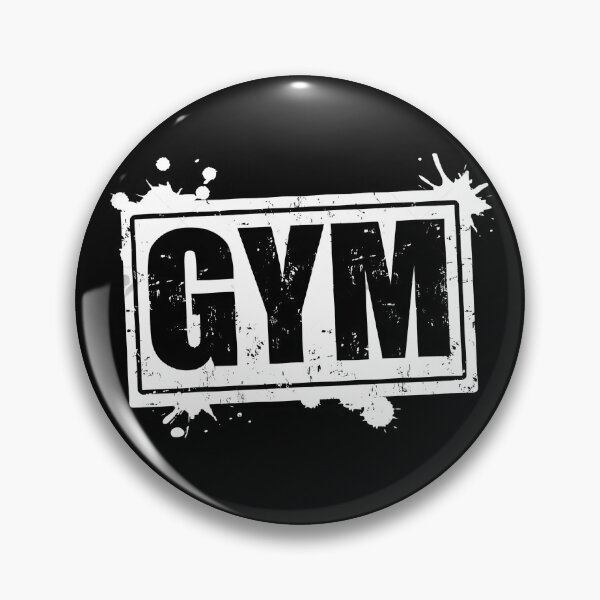 Item preview, Grungy Retro Gym Fitness Workout Stamp designed and sold by MOBI-CASE.