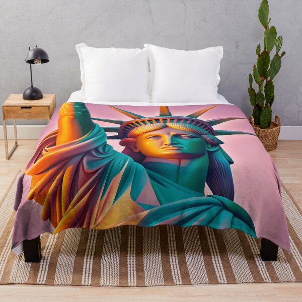 Item preview, Copy of Statue of Liberty Art Modern Illustration Patriotic designed and sold by ART ATTACK ZONE.
