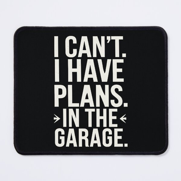 Item preview, Funny Introvert Humor, Busy In The Garage Design designed and sold by madtoyman.