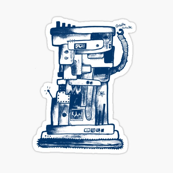I am not a robot Sticker
