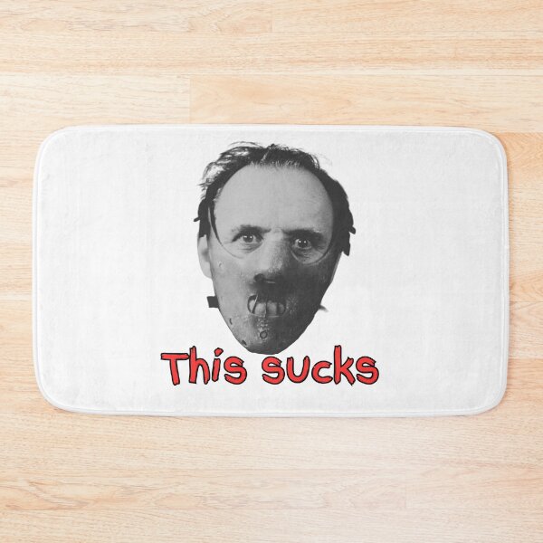 Item preview, This sucks - Hannibal Lecter - scary but charming chap designed and sold by TheRubberOnion.