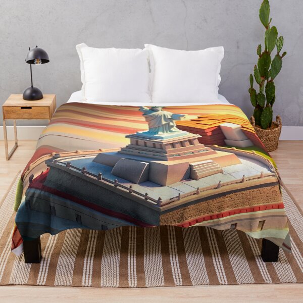 Item preview, United States Statue of Liberty Modern Patriotic designed and sold by ART ATTACK ZONE.