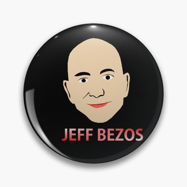 Item preview, Jeff Bezos illustration designed and sold by ZooStateofMind.