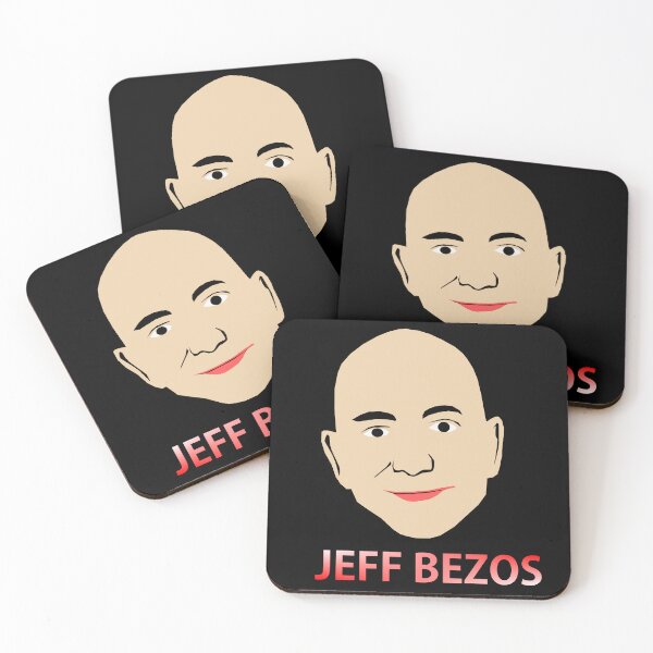 Item preview, Jeff Bezos illustration designed and sold by ZooStateofMind.