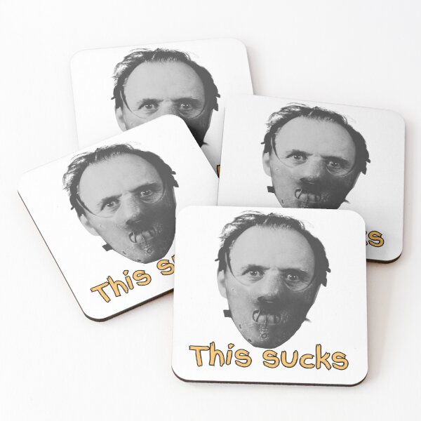 Item preview, This sucks - Hannibal Lecter - scary but charming chap designed and sold by TheRubberOnion.