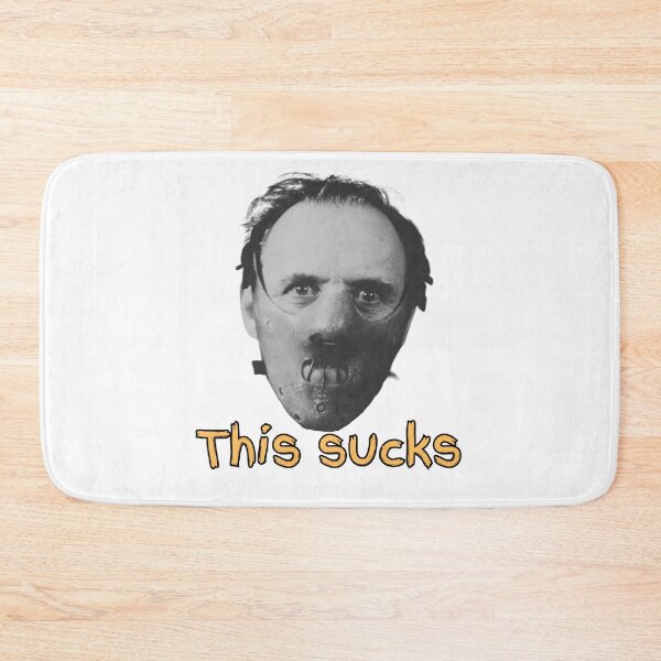 Item preview, This sucks - Hannibal Lecter - scary but charming chap designed and sold by TheRubberOnion.