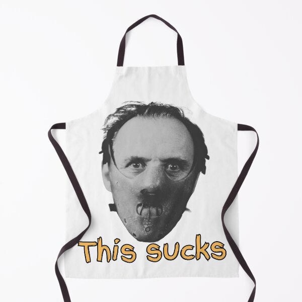 Item preview, This sucks - Hannibal Lecter - scary but charming chap designed and sold by TheRubberOnion.