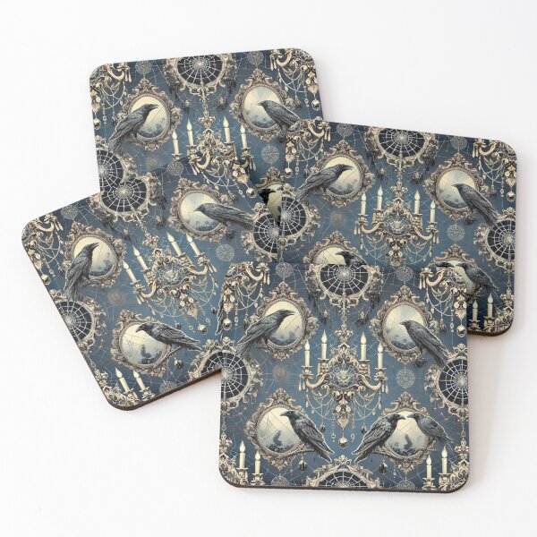 Item preview, Gothic Raven Pattern designed and sold by Planetporridge.