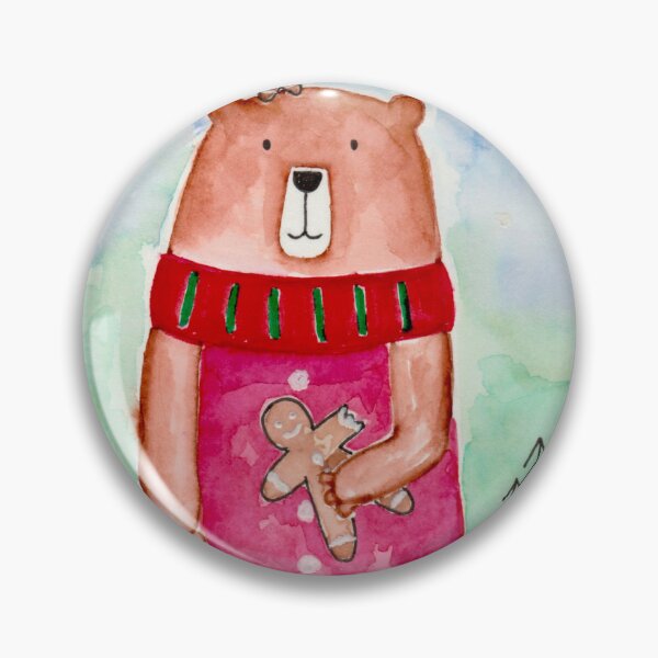 Item preview, Cute bear postcard illustration for children and adults designed and sold by hobbyakvarell.