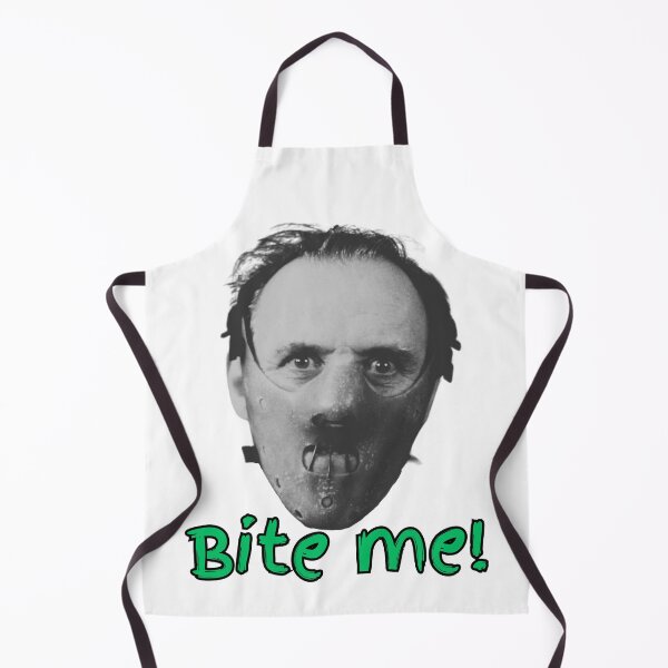 Item preview, Bite me - Hannibal Lecter - scary but charming chap designed and sold by TheRubberOnion.
