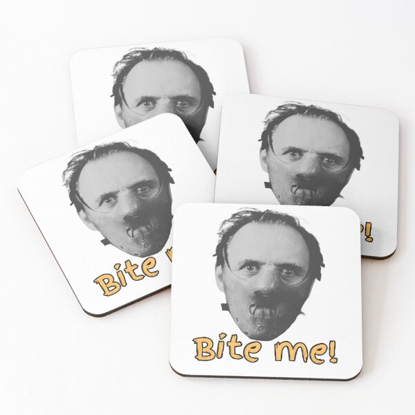 Item preview, Muérdeme - Hannibal Lecter - un tipo aterrador pero encantador designed and sold by TheRubberOnion.