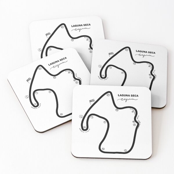 Item preview, Laguna SECA California map designed and sold by NiceGoodBetter.