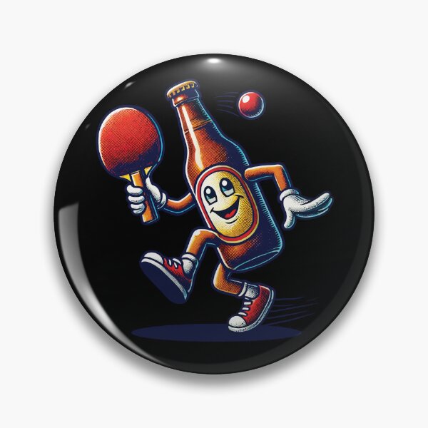 Artikelvorschau, Lustige Bierflasche Tischtennis Abenteuer entworfen und verkauft von LuminOrb.