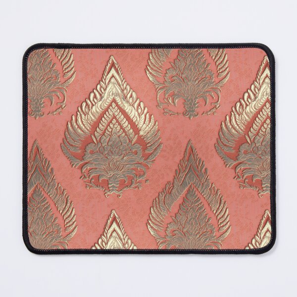 Item preview, Luxurious Thai Kanok Pattern in Soft Pink designed and sold by IssaraStudio.