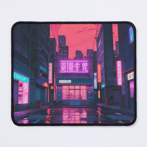 Item preview, Kyoto Glow – A Neon Journey designed and sold by RetroRebootShop.