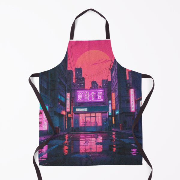 Item preview, Kyoto Glow – A Neon Journey designed and sold by RetroRebootShop.