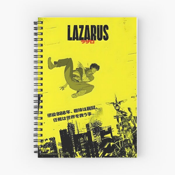 Item preview, Lazarus Anime Key Visual Poster designed and sold by purplespaceprj.