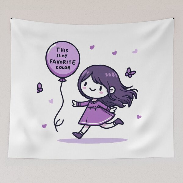 Item preview, Purple-This Is My Favorite Color designed and sold by bonnieleigh6902.