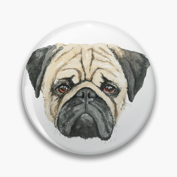 Item preview, Snuggly Pug designed and sold by ByRosemarie.