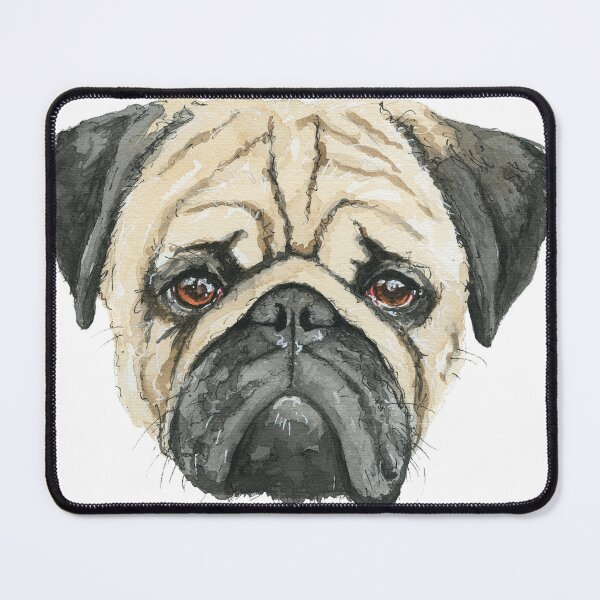 Item preview, Snuggly Pug designed and sold by ByRosemarie.