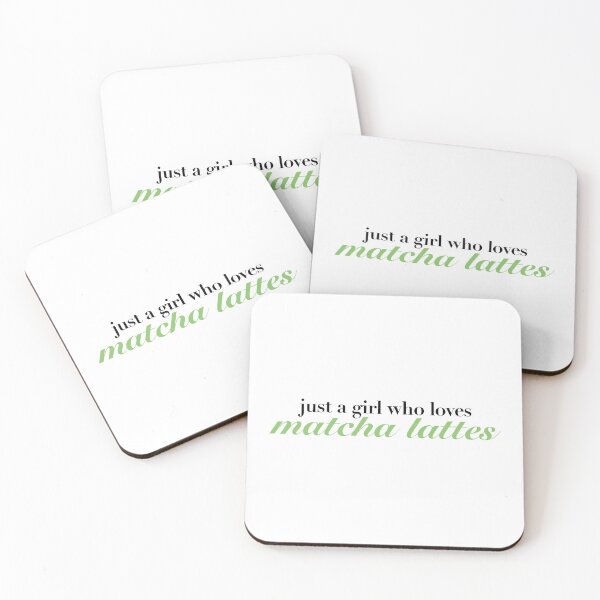 Item preview, “Just a Girl Who Loves Matcha Lattes” – Cute & Trendy Design for Matcha Lovers ? designed and sold by vi.besstore .