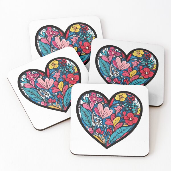 Item preview, Heart Flowers  designed and sold by NicolasGlowArt.