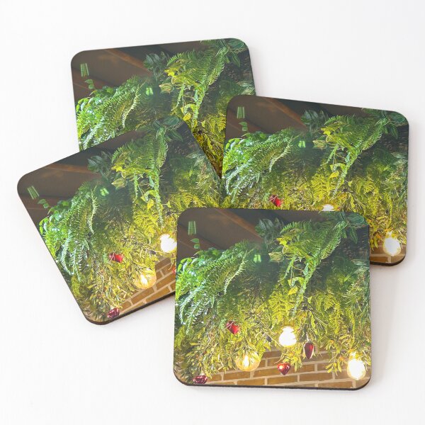 Item preview, Aesthetic Christmas Garlands at Night designed and sold by YemmyZImages.