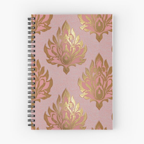 Item preview, Thai Sukhothai Pattern in Elegant Pink and Gold designed and sold by IssaraStudio.