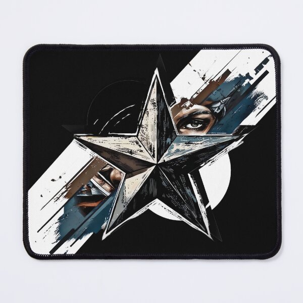Item preview, Grunge star design designed and sold by clarazen.